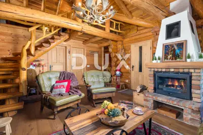 Holzvilla in Kupjak, Pool, Wellness und Blick auf die Berge - 13