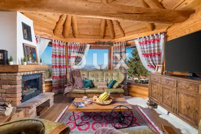 Holzvilla in Kupjak, Pool, Wellness und Blick auf die Berge - 14
