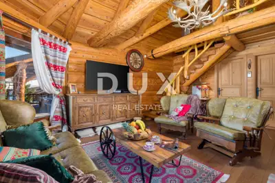 Holzvilla in Kupjak, Pool, Wellness und Blick auf die Berge - 12