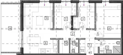 Apartment 75 m², Krapinske Toplice - center, 4-room new build - 3