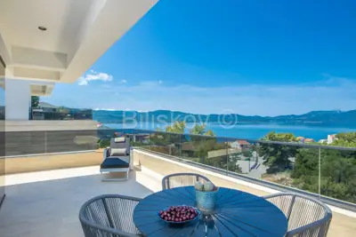 Vila 254 m², Komarna, bazen i panoramski pogled na more - 6
