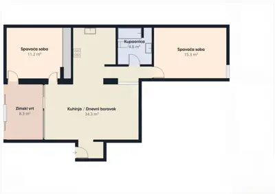 Stan 75 m², Novigrad - 100 m od mora - 18