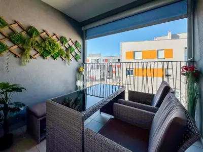 Modern apartment with a view of the old town of Labin - 12