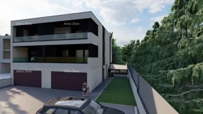 PULA, NEW BUILDING, APARTMENT 80.7 m² WITH TERRACE AND PARKING SPACE - 2