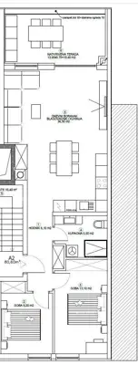 PULA, NEW BUILDING, APARTMENT 80.7 m² WITH TERRACE AND PARKING SPACE - 5