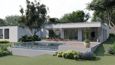 Beautiful house under construction, Labin, surrounding area - 6