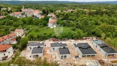 Beautiful house under construction, Labin, surrounding area - 5