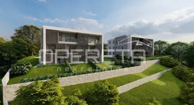 Stan 2. kat, Labin - pogled na more i terasa