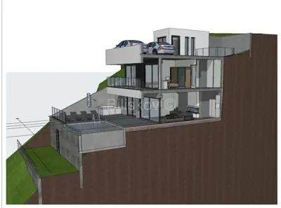 Building land 616 m², Omiš, sea view - 4