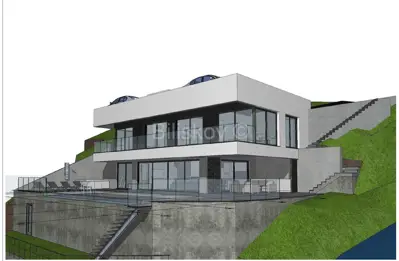Building land 616 m², Omiš, sea view