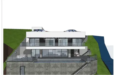 Građevinsko zemljište 616 m², Omiš, pogled na more - 2