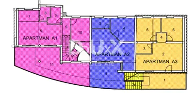 ZADAR, BRODARICA - Vila sa 6 stanova i poslovnim prostorom od 454 m² i - 25