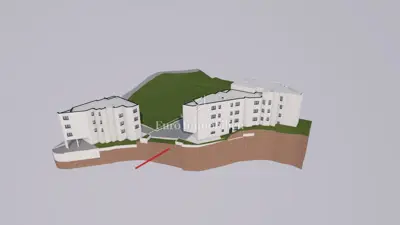 Stan 53 m², Makarska - panoramski pogled na more