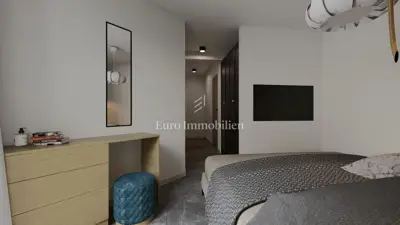 Apartman 101 m², Vrbnik - okućnica i vlastiti bazen - 18