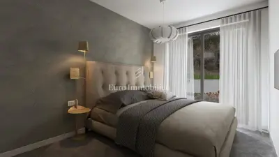 Apartman 101 m², Vrbnik - okućnica i vlastiti bazen - 15