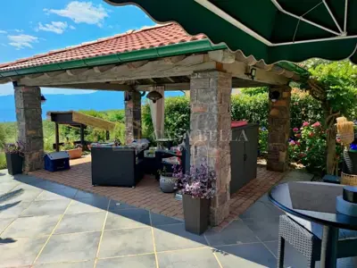House in Kostrena, pool and view of Kvarner - 3