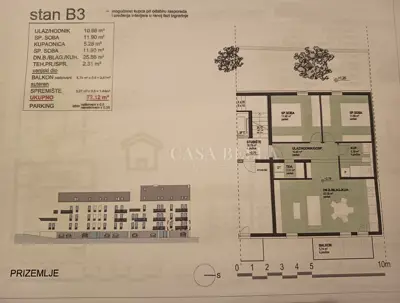 Stanovi 27-127 m², Đurđevac - novogradnja u centru - 8
