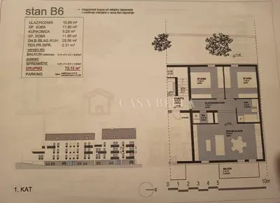 Stanovi 27-127 m², Đurđevac - novogradnja u centru - 10