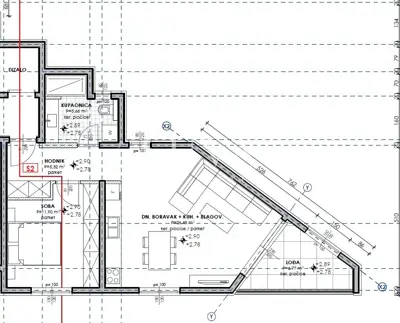 Stan 54,3 m², Makarska - novogradnja s loggiom - 3