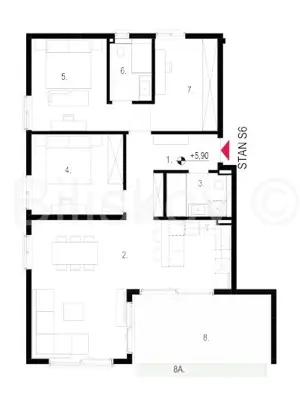 Zu verkaufen: Zweizimmerwohnung mit Aussicht in einem Luxusresort - 9