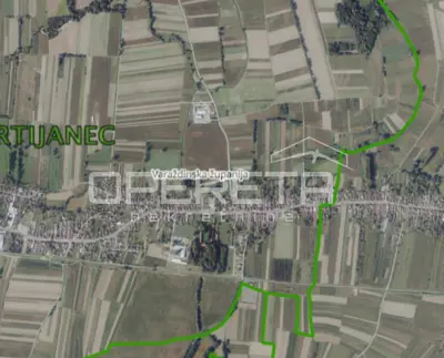 Građevinsko zemljište, Martijanec, 58.500 m² uz asfaltiranu prometnicu