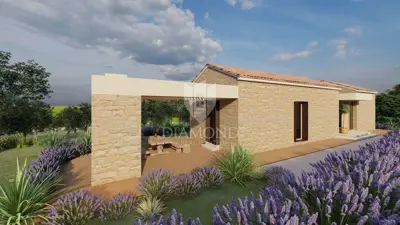 Building and agricultural land, Pićan 12,337 m², view of the hills - 20