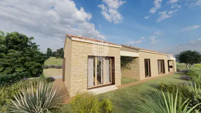 Building and agricultural land, Pićan 12,337 m², view of the hills - 18