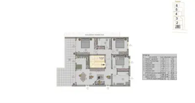 Penthouse in Pula, Centar - 3 Schlafzimmer und 2 Badezimmer - 12