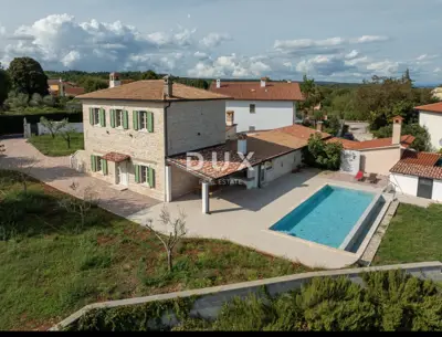 Stone villa 230 m², Barban - pool and tavern