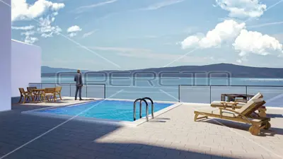Zemljište 1 379 m², Tribanj - prvi red do mora - 5