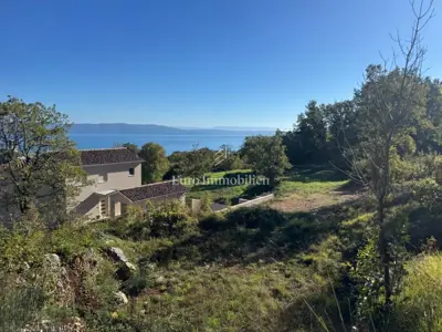 Drenje - building land with villa project - 2