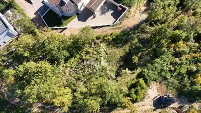 Drenje - building land with villa project - 4