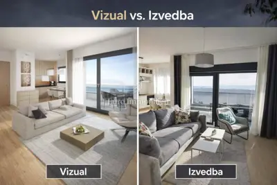 Stan, Omišalj, 2 sobe, terasa 14 m² i vrt - 4
