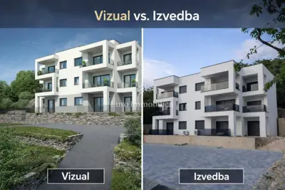 Stan, Omišalj, 2 sobe, terasa 14 m² i vrt - 2