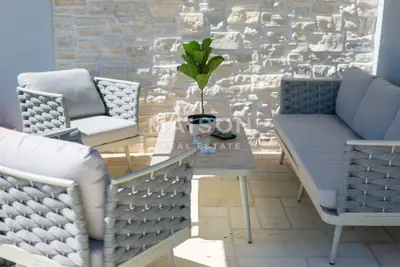 Krk Island, impressive villa with two pools surrounded by greenery - 17