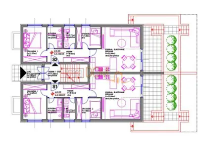 Stan 70 m², Ližnjan - 2 spavaće sobe i terasa - 17