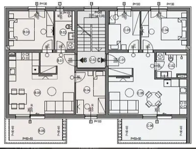 Wohnung, Štinjan, 1. Stock eines Neubaus, 2 Schlafzimmer und Balkon - 5