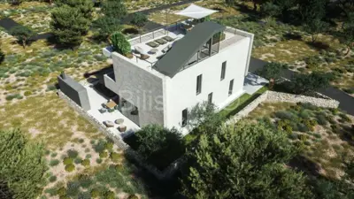 Vila 411 m², Sukošan - prvi red do mora - 2
