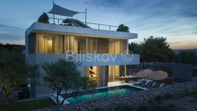 Vila 411 m², Sukošan - prvi red do mora - 8