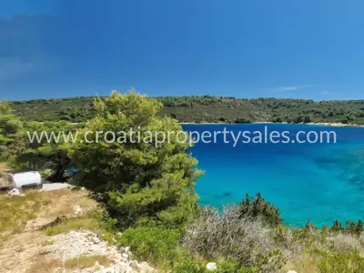 Landwirtschaftsfläche 4.700 m², Otok Hvar - erste Reihe zum Meer - 3