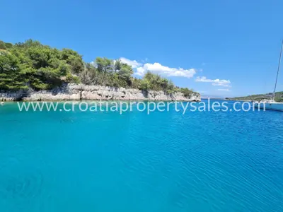 Landwirtschaftsfläche 4.700 m², Otok Hvar - erste Reihe zum Meer - 6