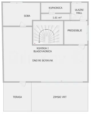 For sale, Zagreb, Pantovčak, semi-detached house, 8 VPM, garden - 25