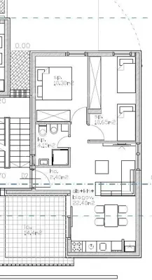 Apartment 61 m², Lovrečica, Terrasse und Parkplatz - 2