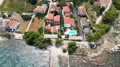 Ugljan, erste Reihe zum Meer, luxuriöses Familienanwesen
