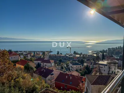 Penthouse 135 m², Ičići - panoramic sea view