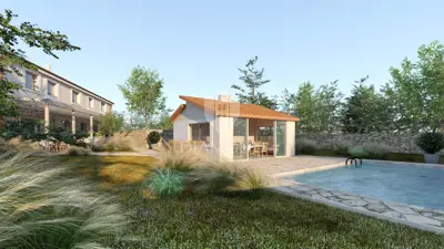 Stone house, Kršan near Labin - reconstruction permit - 4