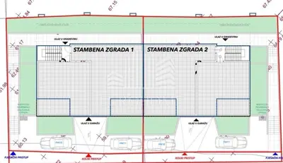 ČIOVO, SALDUN, Stanovi u pretprodaji! 2S stan, Z1, S1 - 6