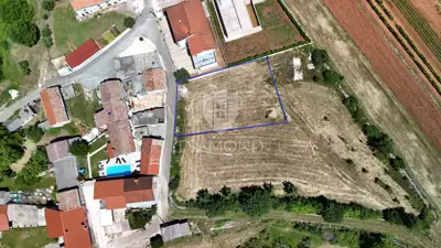 Building plot 660 m², Žminj - project and permit - 2