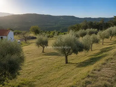 Building land 2,744 m², Račice - panoramic views - 9