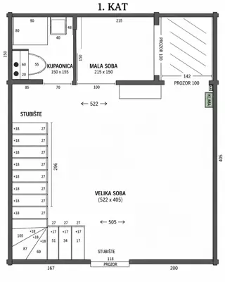 House 110 m², old town center of Rab, renovated in 2025. - 24